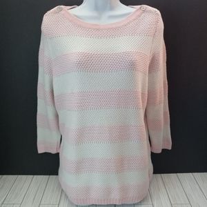 Croft & Barrow Knit Striped Sweater